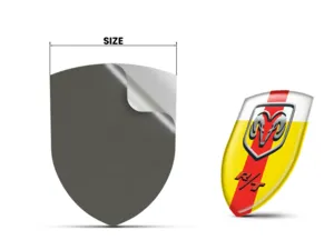 Dodge Resin badges Exclusive Style Custom Car Labels